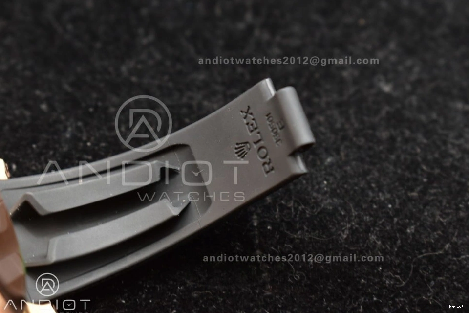 VS3235 Ceramic Best on VSF Black 126655 Bezel Oysterflex Rubber Yacht-Master Edition 1:1 Strap 0401